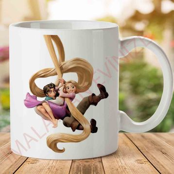 Rapunzel Baskılı Kupa