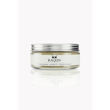 Raqun 50 ml Yaşlanma Karşıtı Gece Kremi