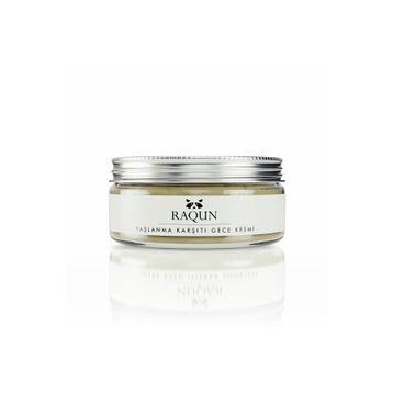 Raqun 50 ml Yaşlanma Karşıtı Gece Kremi