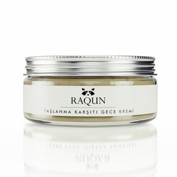 Raqun 50 ml Yaşlanma Karşıtı Gece Kremi