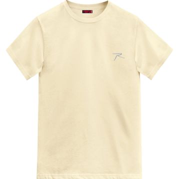 Raru Agnitio Ekru %100 Pamuk Erkek T-shirt