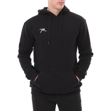Raru Lepıdus Siyah Erkek Kapüşonlu Sweatshirt