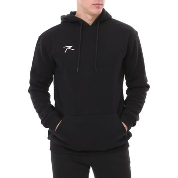 Raru Lepıdus Siyah Erkek Kapüşonlu Sweatshirt