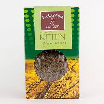 Rasayana 250 gr Organik Kahverengi Keten Tohumu