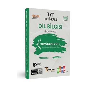 Rasyonel Navigasyon TYT MSÜ KPSS Dil Bilgisi Soru Bankası