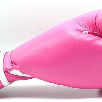 Ravel Fighter Dura-Strong Pembe Boks Eldiveni