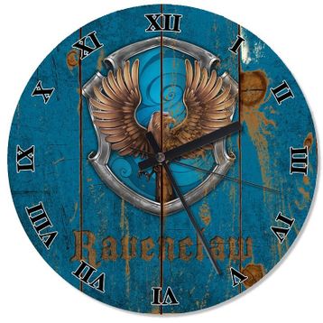 Ravenclaw Harry Potter Baskılı Duvar Saati