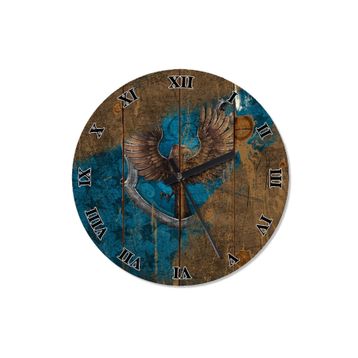 Ravenclaw Harry Potter Sessiz Duvar Saati