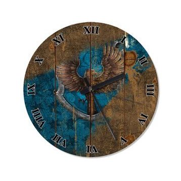 Ravenclaw Harry Potter Sessiz Duvar Saati