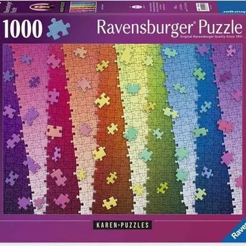 Ravensburger 010272 1000 Parça Renkler Puzzle