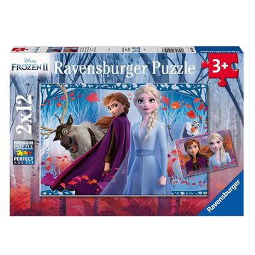 Ravensburger 050093 Disney Frozen 2 - 2x12 Parça Puzzle