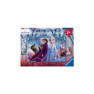 Ravensburger 050093 Disney Frozen 2 - 2x12 Parça Puzzle