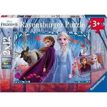 Ravensburger 050093 Disney Frozen 2 - 2x12 Parça Puzzle