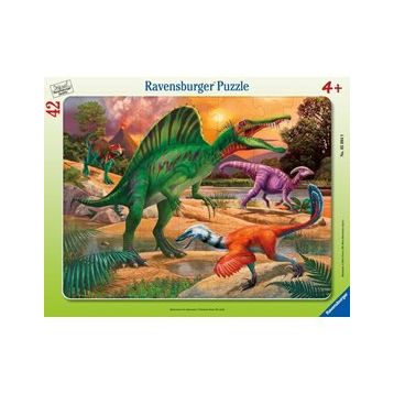 Ravensburger 050949 42 Parça Büyük Çerçeveli Spinosaurus Puzzle