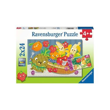Ravensburger 052486 Meyveler 2x24 Parça Puzzle