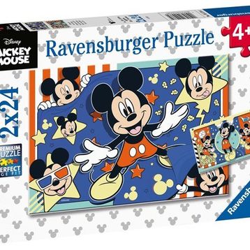 Ravensburger 055784 Walt Disney Film 2X24 Parça Puzzle