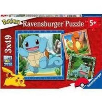 Ravensburger 055869 3x49 Parça Pokemon Puzzle