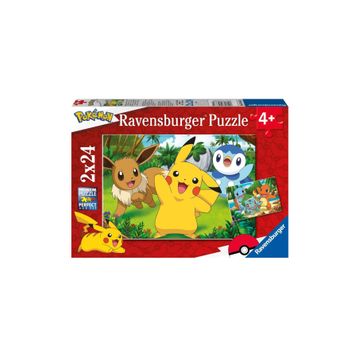 Ravensburger 056682 2x24 Parça Pokemon Puzzle