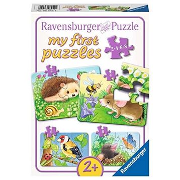 Ravensburger 06952 Tatlı Gartenbewohner Puzzle