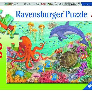 Ravensburger 087808 Okyanus Canlıları 35 Parça Puzzle