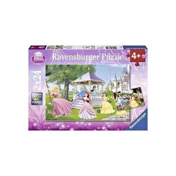 Ravensburger 088652 Disney Büyülü Prensesler 2X24 Parça Çocuk Puzzle