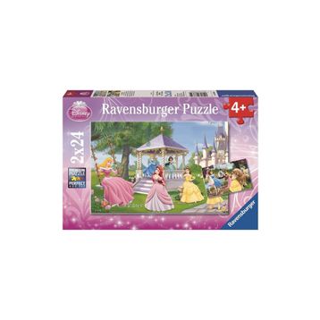 Ravensburger 088652 Disney Büyülü Prensesler 2X24 Parça Çocuk Puzzle