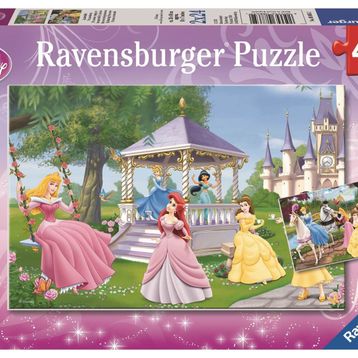 Ravensburger 088652 Disney Büyülü Prensesler 2X24 Parça Çocuk Puzzle