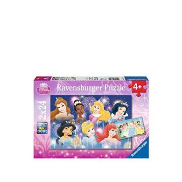 Ravensburger 088720 2x24 Prensesler Puzzle