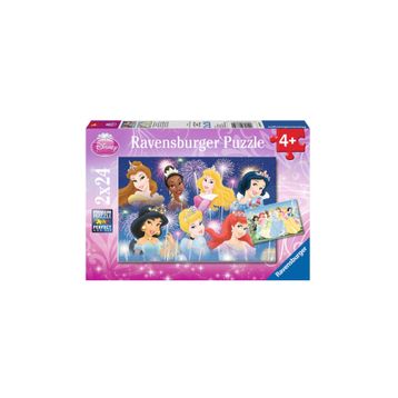 Ravensburger 088720 2x24 Prensesler Puzzle