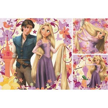 Ravensburger 093465 Rapunzel 3x49 Parça Puzzle
