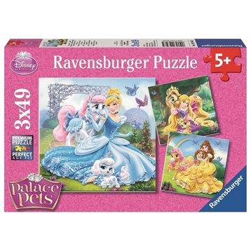 Ravensburger 093465 Rapunzel 3x49 Parça Puzzle