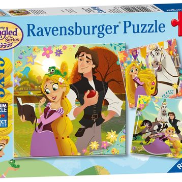 Ravensburger 093465 Rapunzel 3x49 Parça Puzzle