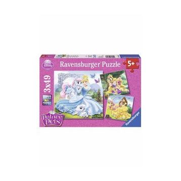 Ravensburger 093465 Rapunzel 3x49 Parça Puzzle