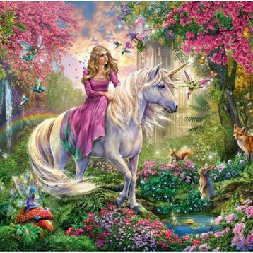 Ravensburger 106417 100 Parça Büyülü Yolculuk Çocuk Puzzle