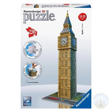 Ravensburger 125548 Big Ben Saat Kulesi 3D Puzzle