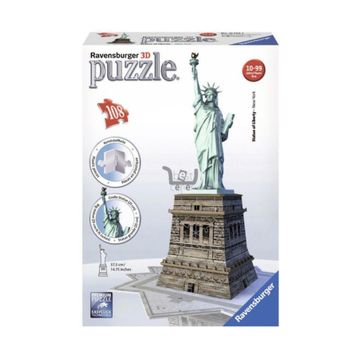 Ravensburger 125845 Özgürlük Anıtı 108 Parça 3D Puzzle