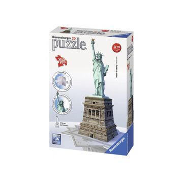 Ravensburger 125845 Özgürlük Anıtı 108 Parça 3D Puzzle