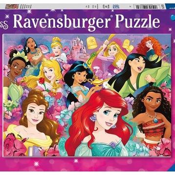 Ravensburger 128730 Çocuk 150 Parça WD Prensesler Puzzle