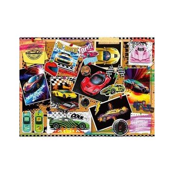 Ravensburger 128990 100 Parça Yarış Arabaları Çocuk Puzzle