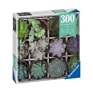 Ravensburger 129676 300 Parça Yeşil Çiçekler Puzzle