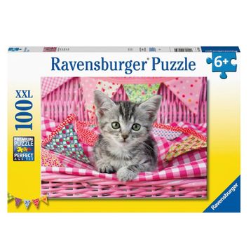 Ravensburger 129850 100 Parça Sevimli Kedicik Çocuk Puzzle
