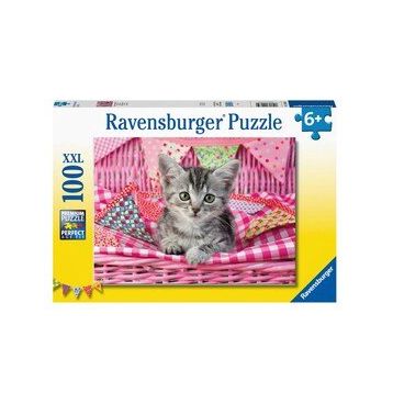 Ravensburger 129850 100 Parça Sevimli Kedicik Çocuk Puzzle