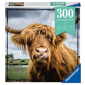 Ravensburger 132737 Highland Cattle 300 Parçalı Puzzle