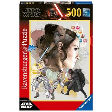 Ravensburger 148165 500 Parça Star Wars Skywalker Puzzle