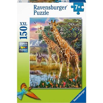 Ravensburger 150 Parça Zürafalar Çok Renkli Puzzle
