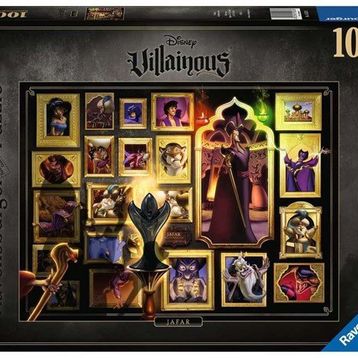 Ravensburger 150236 1000 Parça WD Villainous Jafar Puzzle