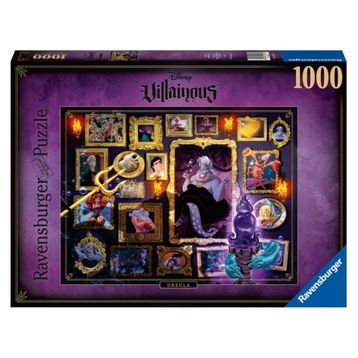 Ravensburger 150274 1000 Parça Walt Disney Villainous Ursula Puzzle