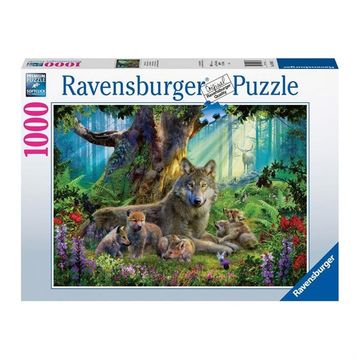 Ravensburger 159871 1000 Parça Puzzle Wolves İn Forest