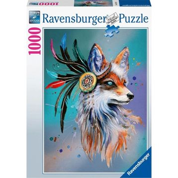 Ravensburger 16725 1000 Parça Renkli Tilki Puzzle