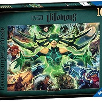 Ravensburger 169030 Marvel Villains Hela 1000 Parçalı Puzzle